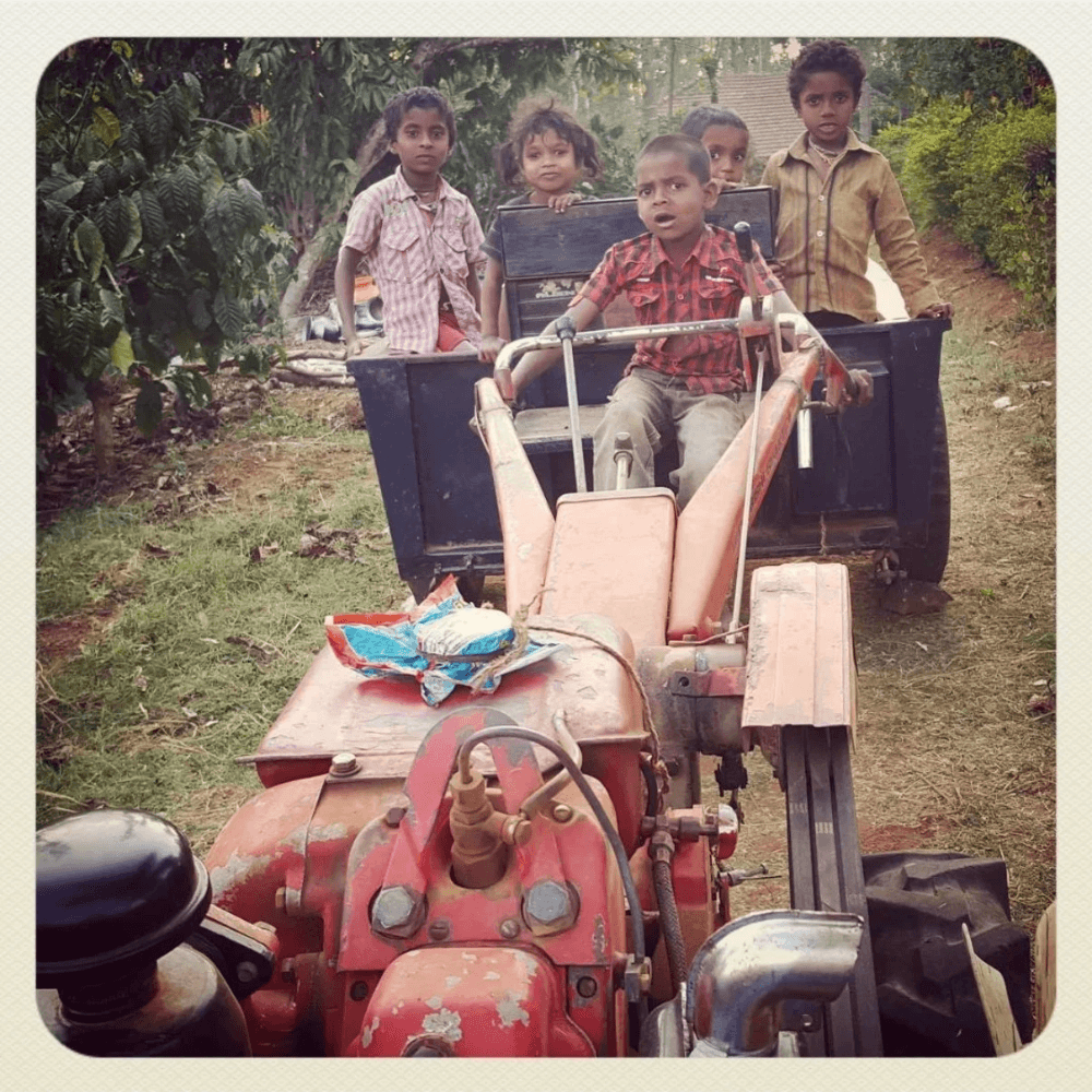 Kids and their toys - Coorg